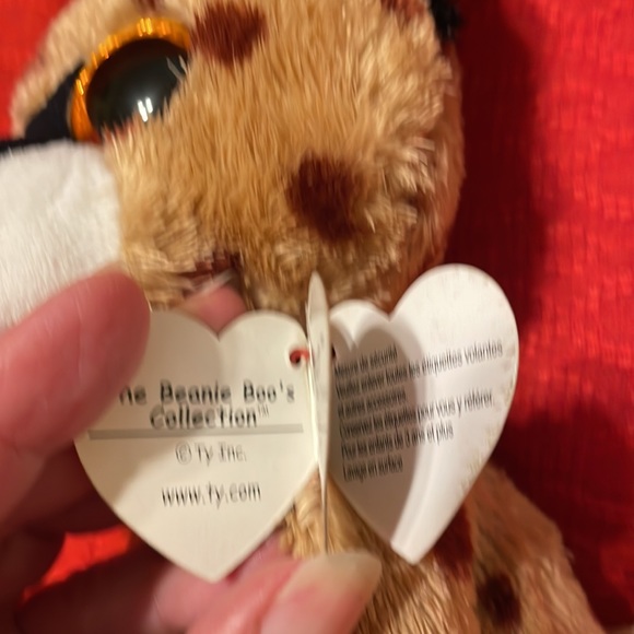 Beanie Boos Bundle:   Patches, Buckwheat and Leona 2 with hang tags (mlb) - Picture 9 of 10